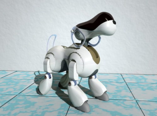 Animal Robot Dog Character