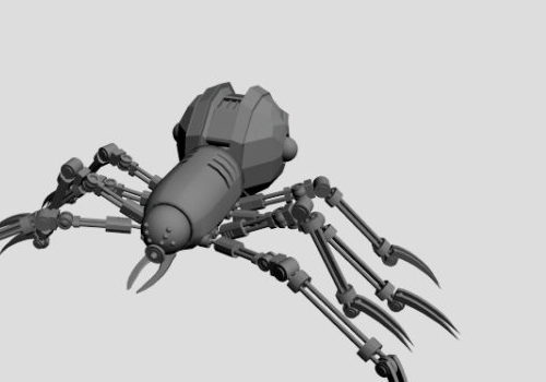 Sci-fi Robot War Spider