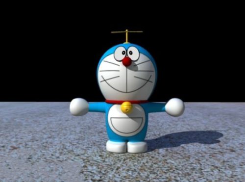 Robotic Character Cat Doraemon