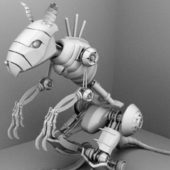 Sci-fi Robot Mouse