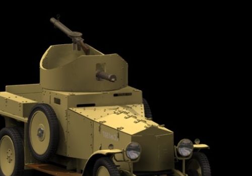 Military Rolls-royce Armored Car
