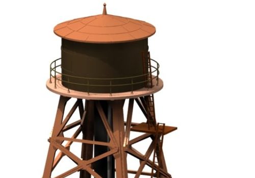 Country Rooftop Water Tower