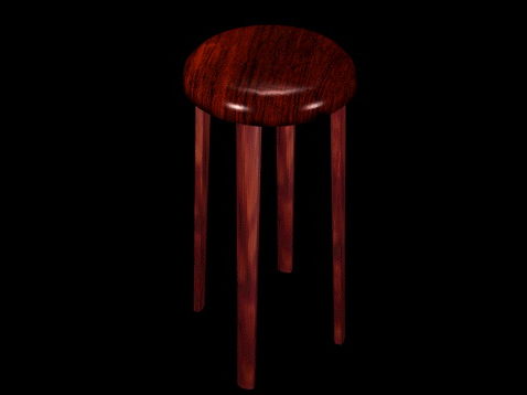 Rosewood Bar Chair Furniture