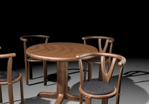 Furniture Round Dining Table Set