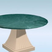 Furniture Round Marble Table