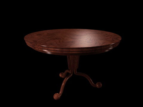 Home Furniture Round Pedestal Table
