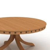 Round Wood Table | Furniture