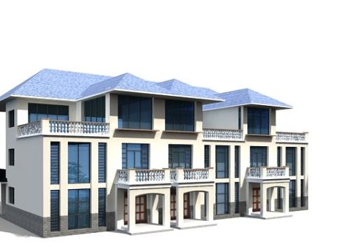Building Row Houses Design
