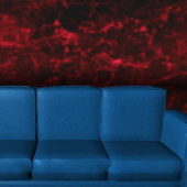 Royal Blue Sofa Home Furniture