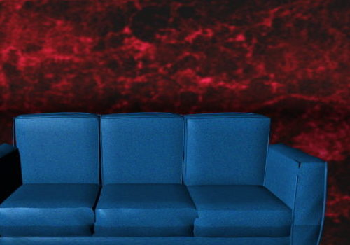 Royal Blue Sofa Home Furniture