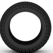Rubber Tyre Car Part