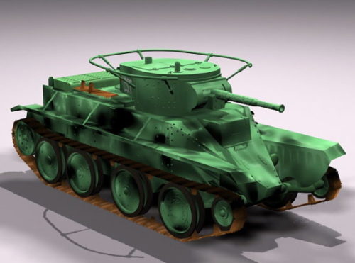 Soviet Bt-5 Tank
