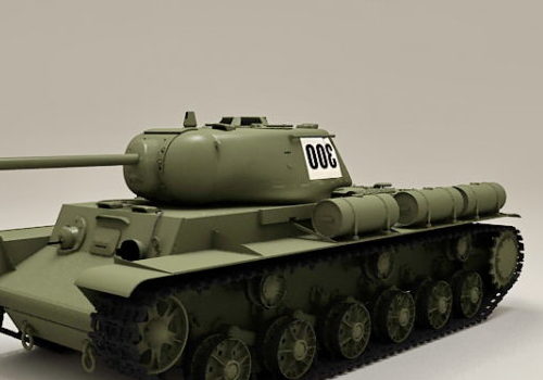 Military Russian Kv1s Tank