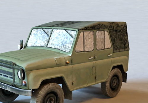 Soviet Military Uaz Vehicle
