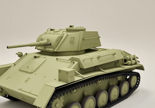Soviet Army T-80 Light Tank