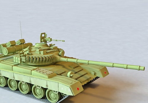 Soviet Russian T-80 Tank