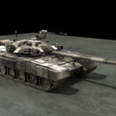Russian T90 Battle Tank