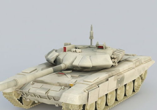 Military Russian T-90 Tank