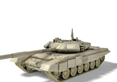 Military Tank Russian T-90