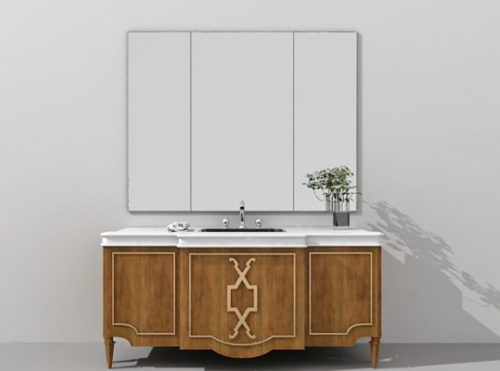 Rustic Design Bathroom Vanity