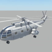 Sa321 Transport Helicopter