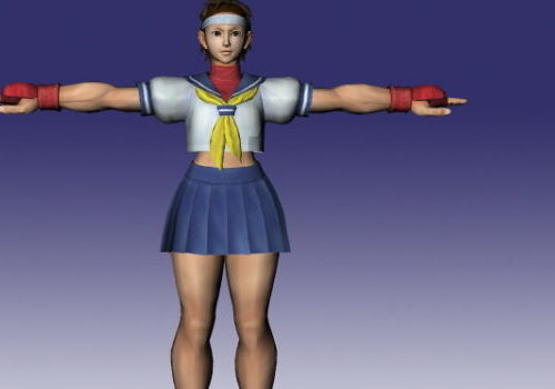 Sakura Kasugano In Street Fighter | Characters