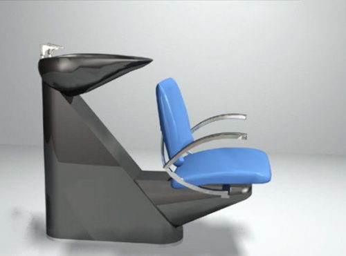 Salon Chair Furniture Free 3D Model - .Max - 123Free3DModels