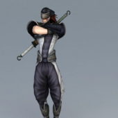 Samurai Ninja Character