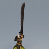 Character Samurai With Longest Sword