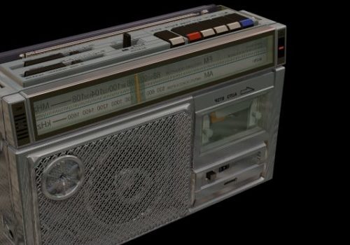 Vintage Sanyo Radio Cassette