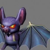 Cartoon Bat Devil
