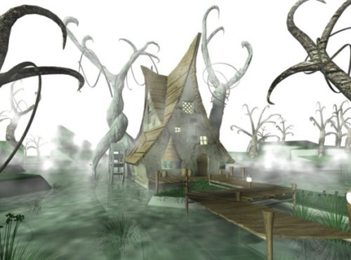 Scary House Pond