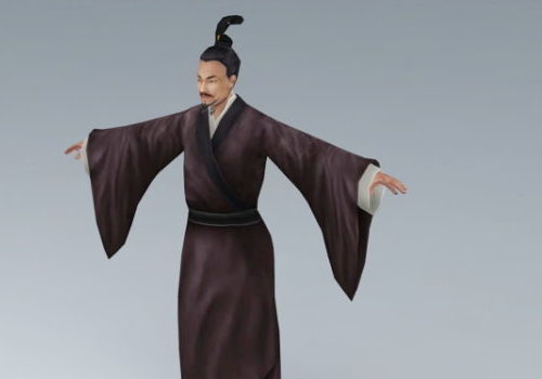 Chinese Ancient Man Character