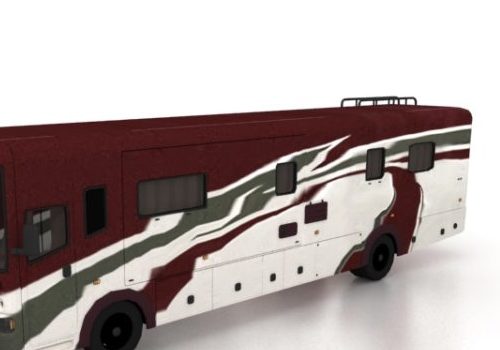 School Bus Camper Vehicle