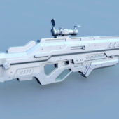 Sci-fi Gun Combat Rifle