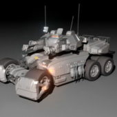 Weapon Sci-fi Combat Tank