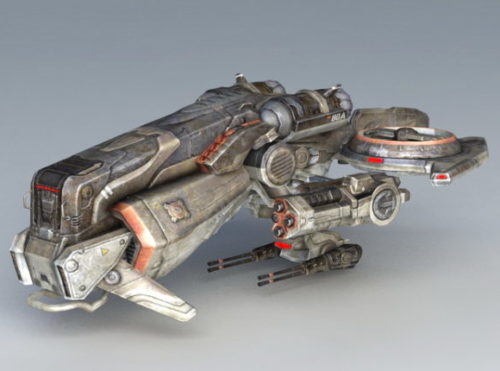 Sci-fi Gaming Concept Space Fighter
