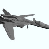 Sci-fi Aircraft Fighter Jet