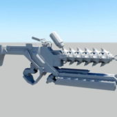 Sci-fi Gaming Gun Weapon