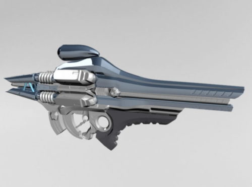 Sci-fi Weapon Laser Gun
