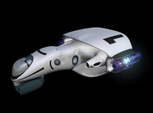 Sci-fi Star Spaceship Design