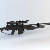 Sci-fi Sniper Rifle Gun