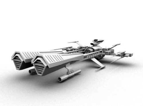 Aircraft Sci-fi Space Fighter