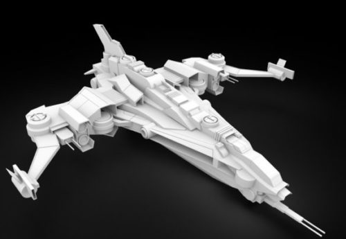 Sci-fi Star Ship Fighter