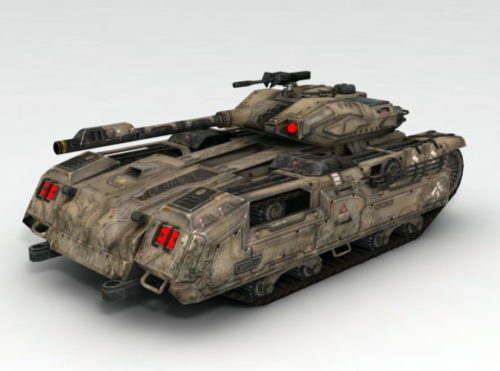 Sci-fi Military Tank