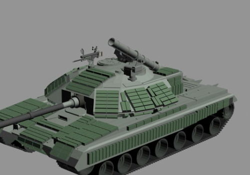 Sci-fi Tank With Armour