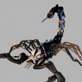 Scorpion Future Robot Characters