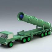 Soviet Scud Missile Launcher