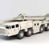 Military Scud Missile Truck