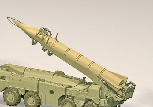 Military Russian Scud Missile Weapon
